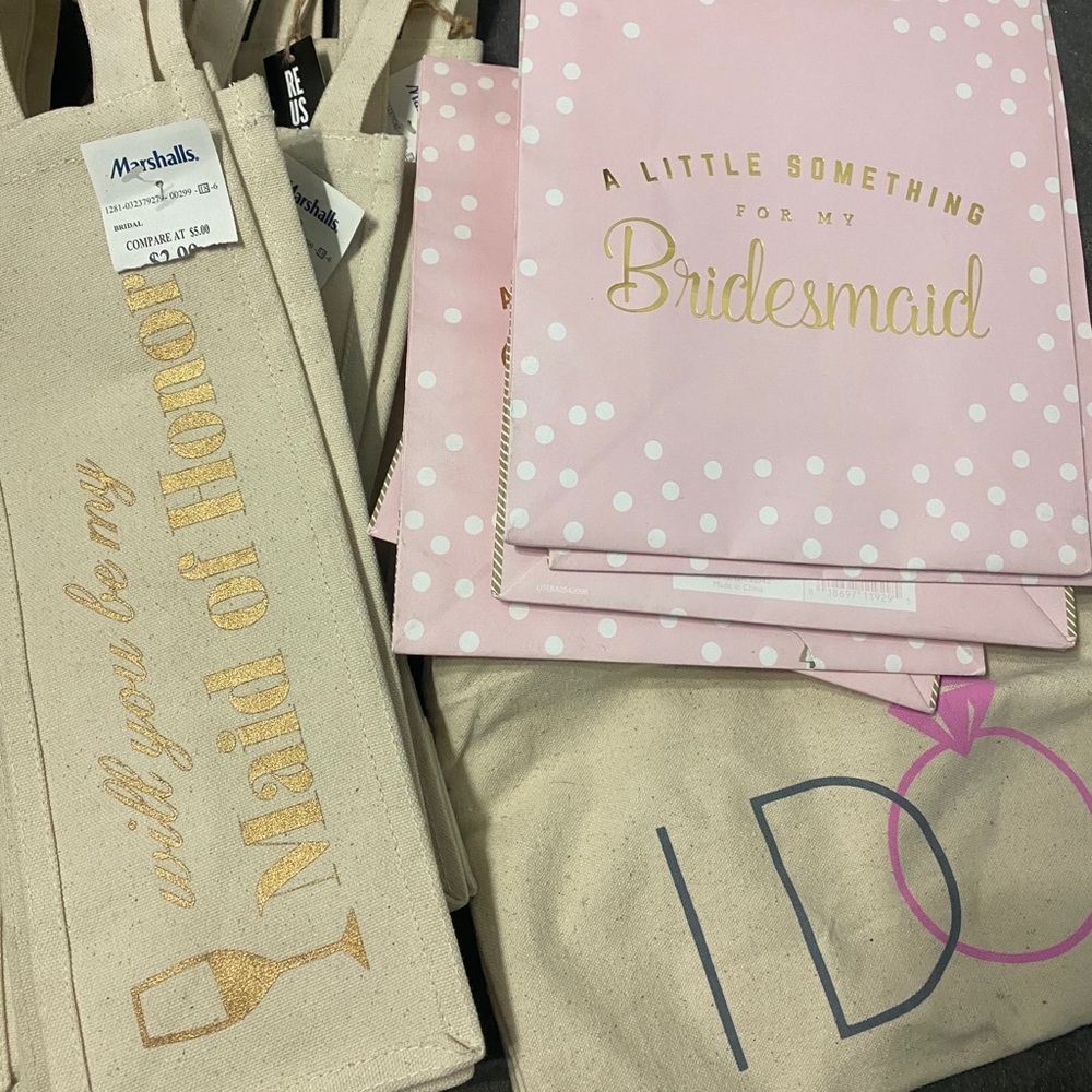 Wedding Bridesmaid gift bundle bride to be including my wedding planner book